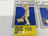 2 x pictogram wc heren koper - afbeelding 3 van  3