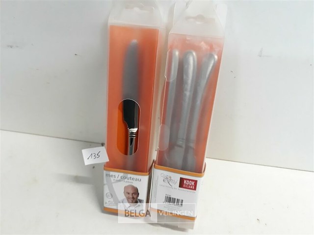 2 x piet huysentruyt tafelmessen 6 stuks - afbeelding 1 van  3