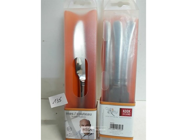 2 x piet huysentruyt tafelmessen 6 stuks - afbeelding 3 van  3