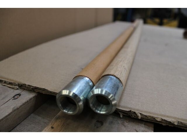 2 x pinguin steel met draad (130 cm - ø 28 mm) - afbeelding 2 van  2