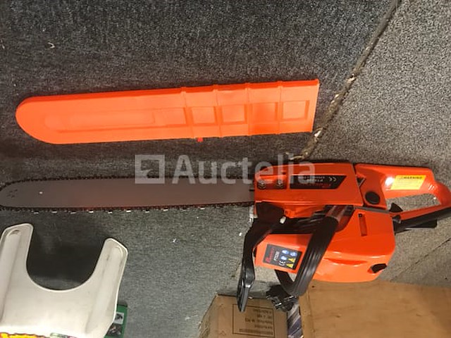 2 x powertech benzine kettingzaag 52cc - afbeelding 3 van  6