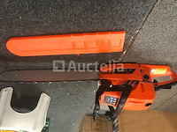 2 x powertech benzine kettingzaag 52cc - afbeelding 3 van  6