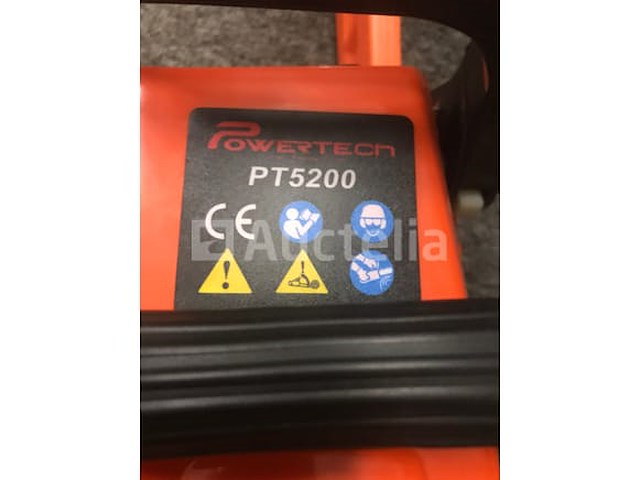 2 x powertech benzine kettingzaag 52cc - afbeelding 3 van  6