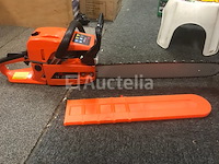 2 x powertech benzine kettingzaag 52cc - afbeelding 2 van  6