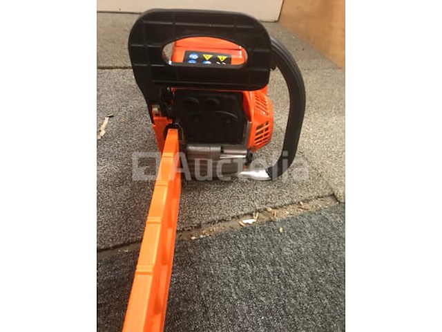 2 x powertech benzine kettingzaag 52cc - afbeelding 3 van  6