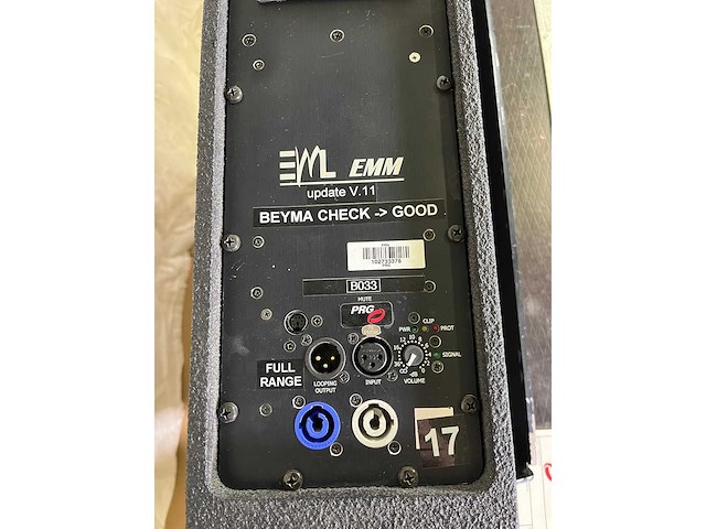 2 x prg/eml emm powered speaker - afbeelding 5 van  9