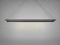 2 x quattro square 40 x 80 cm hang lamp zwart - afbeelding 4 van  9