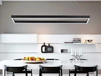 2 x quattro square 40 x 80 cm hang lamp zwart - afbeelding 8 van  9