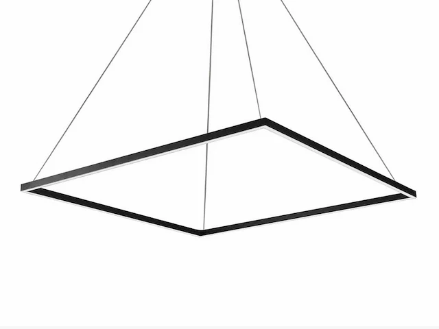 2 x quattro square 80 hang lamp zwart - afbeelding 5 van  12
