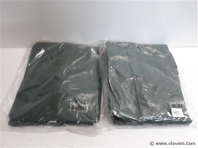 2 x regenpak groen m - afbeelding 1 van  2