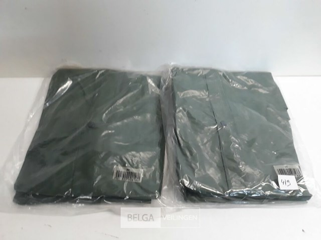 2 x regenpak groen m - afbeelding 2 van  3