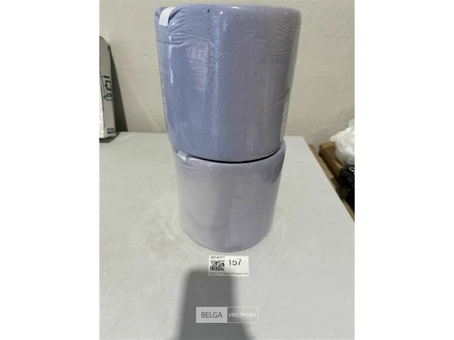 2 x rol poetsdoek 16x19cm 80m 500vellen - afbeelding 1 van  3