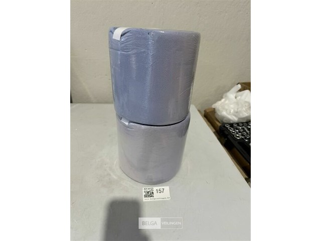 2 x rol poetsdoek 16x19cm 80m 500vellen - afbeelding 3 van  3