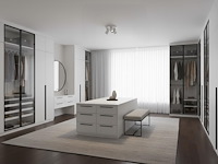 2 x rond gu10 opbouwspot armatuur triple cilinder zand wit en zwart draaibaar - afbeelding 5 van  8