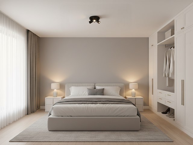 2 x rond gu10 opbouwspot armatuur triple cilinder zand zwart draaibaar - afbeelding 2 van  8