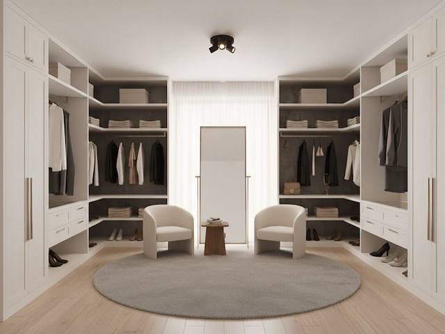 2 x rond gu10 opbouwspot armatuur triple cilinder zand zwart draaibaar - afbeelding 5 van  8