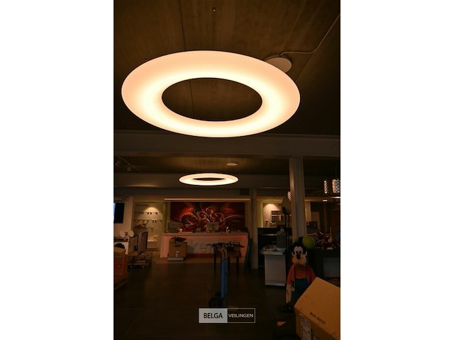 2 x rond led verlichtingsarmatuur - afbeelding 2 van  3