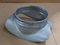2 x ronde aftakking 90° - afbeelding 1 van  2