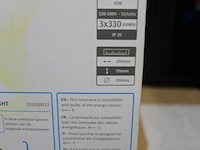 2 x ronde armatuur met 3 spots - afbeelding 2 van  2