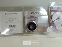 2 x rozet pvc duo + 2 x rozet design chrome - afbeelding 3 van  3