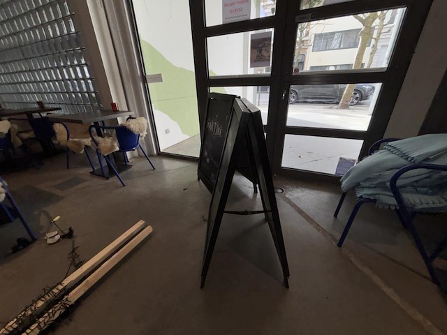 2 x sandwich/reclameborden - afbeelding 2 van  3