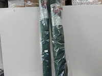 2 x schaduwdoek 2m groen 1x15 m + 1x25 m - afbeelding 2 van  3