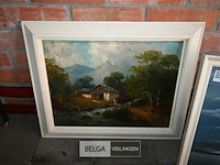 2 x schilderij / prent - afbeelding 2 van  3