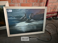 2 x schilderij / prent - afbeelding 3 van  3