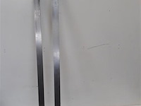 2 x schrijnwerkers winkelhaak staal 90 cm - afbeelding 1 van  2