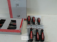 2 x schroevendraaierset 6 delig plat+kruis - afbeelding 3 van  3