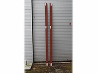 2 x schuifbalk 250x480cm