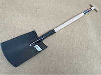 2 x schup met essen steel