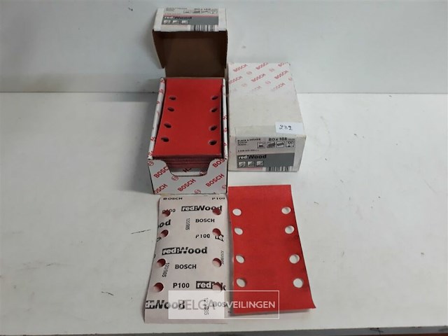 2 x schuurstroken 80x166mm k100 50 stuks - afbeelding 2 van  3