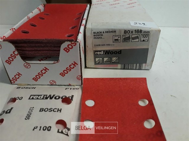 2 x schuurstroken 80x166mm k100 50 stuks - afbeelding 3 van  3