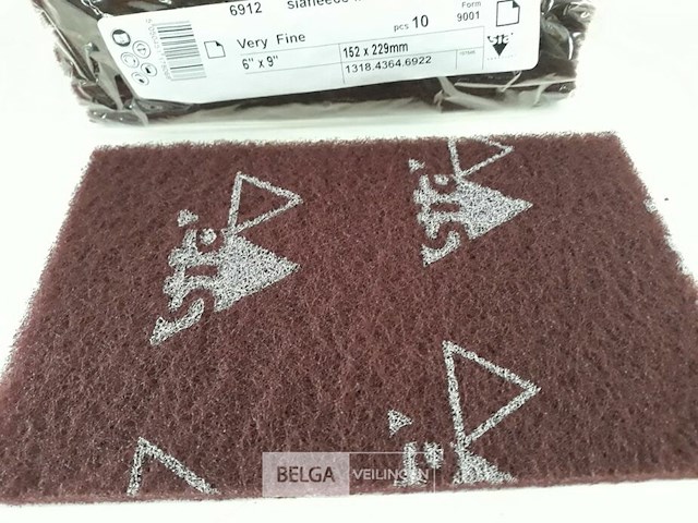 2 x schuurvlies siafleece 152x229 mm 10 stuks - afbeelding 3 van  3