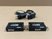 2 x sdi/hd-sdi/3g-sdi to hdmi converter w/psu - afbeelding 3 van  4