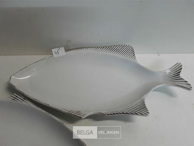 2 x serveerschaal vis - afbeelding 3 van  3