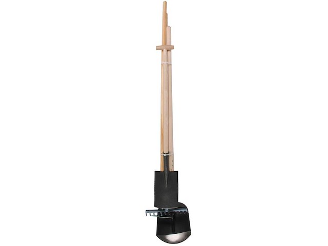 2 x set met zandschop spade hak tuinhark - afbeelding 1 van  1