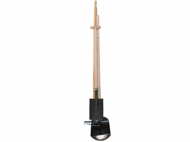 2 x set met zandschop spade hak tuinhark - afbeelding 1 van  1