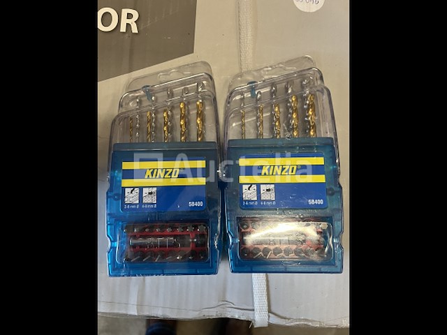 2 x set metaal en steenboren - afbeelding 1 van  2