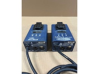 2 x showtec dimmer 1x2kw single 10a xlr5/schuko (no fader) - afbeelding 2 van  3