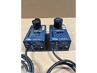 2 x showtec dimmer 1x2kw single 10a xlr5/schuko (no fader) - afbeelding 1 van  2