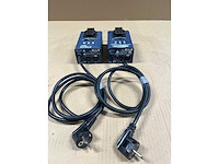 2 x showtec dimmer 1x2kw single 10a xlr5/schuko (no fader) - afbeelding 1 van  3