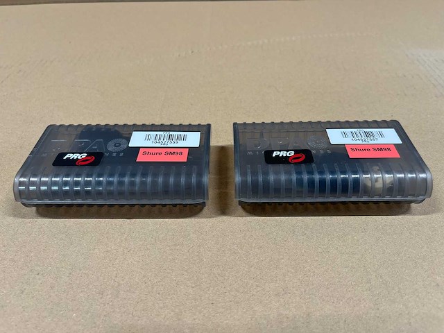 2 x shure sm98 microphone - afbeelding 1 van  2