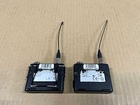 2 x shure ur1m-k4e belt pack (606-666mhz) - afbeelding 2 van  4