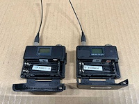 2 x shure ur1m-k4e belt pack (606-666mhz) - afbeelding 3 van  4