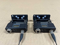 2 x shure ur1m-k4e belt pack (606-666mhz) - afbeelding 4 van  4