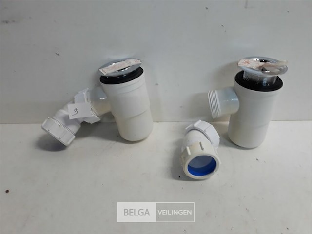 2 x sifon voor douchebak - afbeelding 1 van  3
