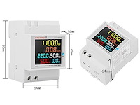 2 x sinotimer ampèremeter eenfasig - afbeelding 3 van  4