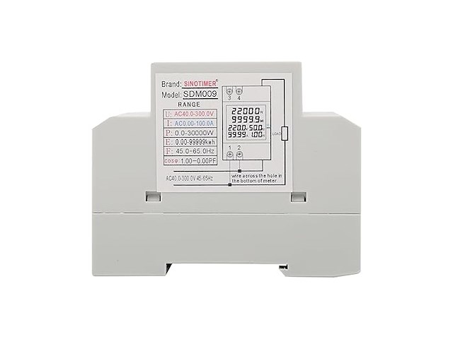 2 x sinotimer ampèremeter eenfasig - afbeelding 2 van  4